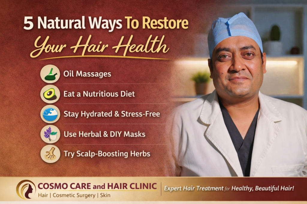 Hair Care Tips: 5 Natural Ways To Restore Your Hair Health