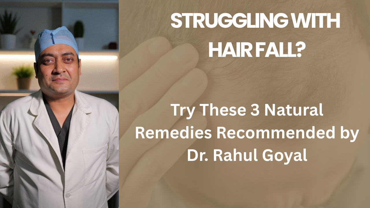 Struggling With Hair Fall? Try These 3 Natural Remedies