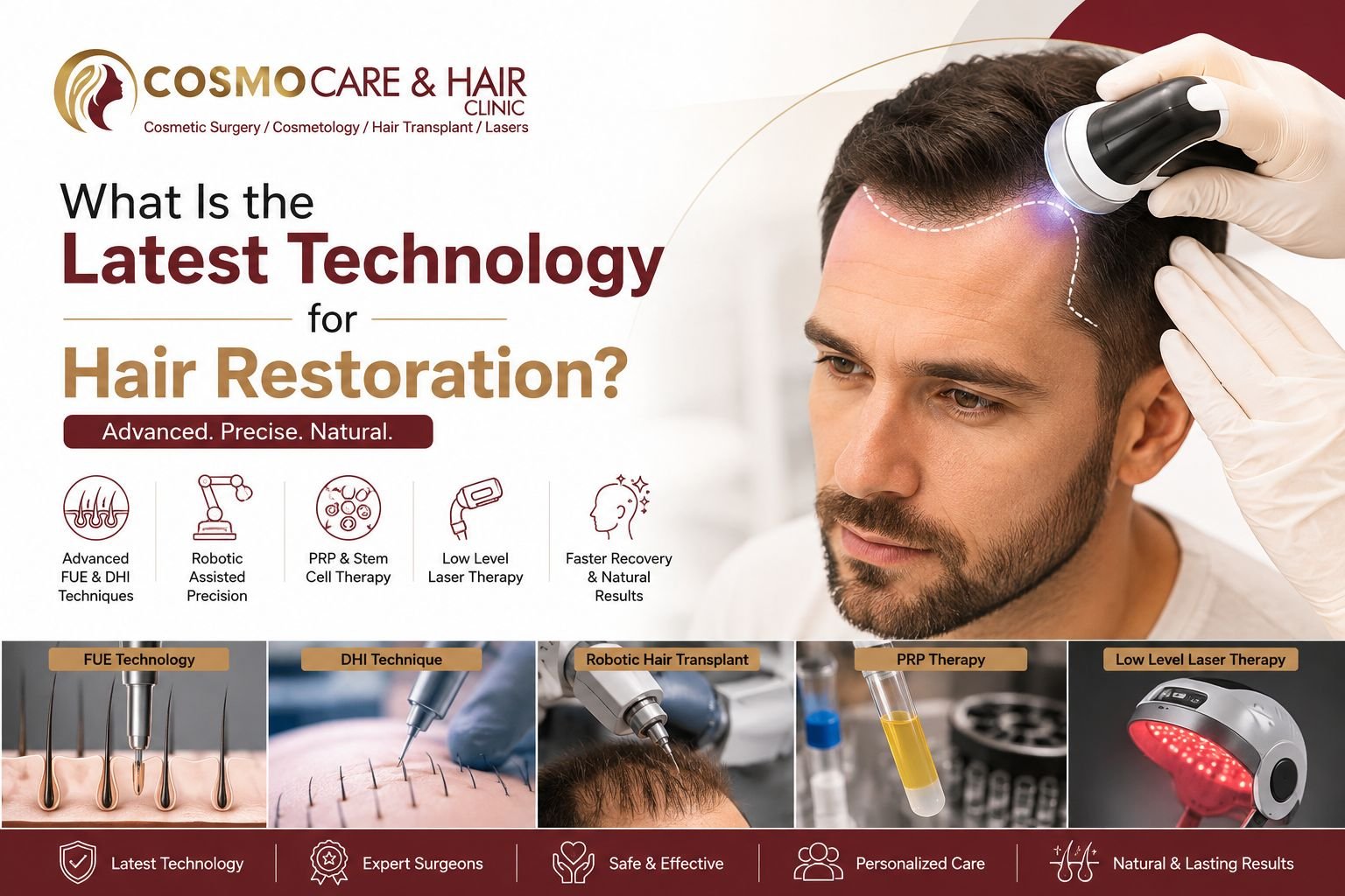 What Is the Latest Technology for Hair Restoration