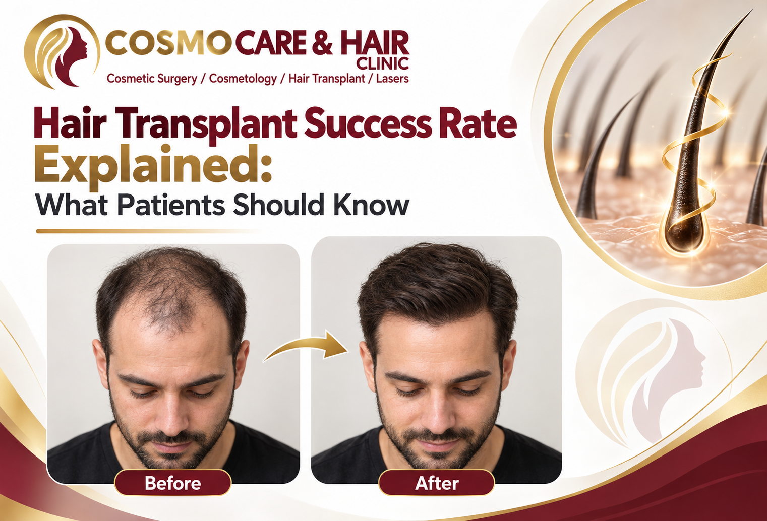 Hair Transplant Success Rate Explained What Patients Should Know